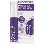 BetterYou Vitamin K2 Daily Oral Spray 180mg 25ml Витамин для здоровья птиц: цены и характеристики