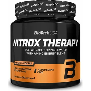 Biotech USA Nitrox Therapy Pre-workout Formula Pre Workout Supplement 340gr Peach