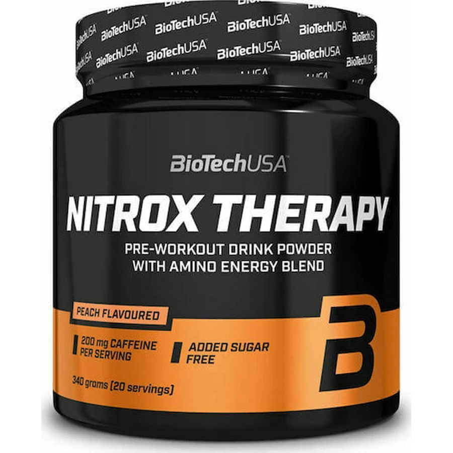 Biotech USA Nitrox Therapy Pre-workout Formula Pre Workout Supplement 340gr Peach: цены и характеристики