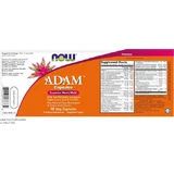 Now Foods Adam Мультивитамины для энергии, укрепления иммунной системы и здоровья яиц 90 растительных капсул