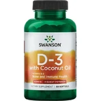 Swanson D-3 с кокосовым маслом Витамин для укрепления иммунной системы и здоровья яиц 5000iu 60 софтгелей: цены и характеристики