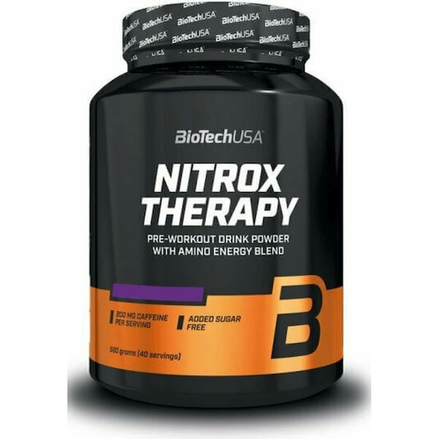 Biotech USA Nitrox Therapy Pre-workout Drink Powder With Amino Energy Blend Pre Workout Supplement 680gr Cranberry: цены и характеристики