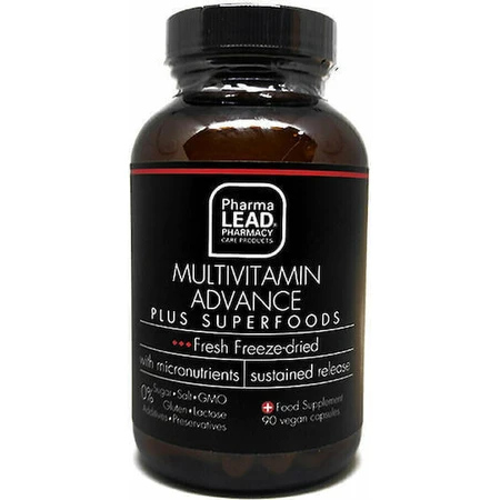 Pharmalead Multivitamin Advance Plus Superfoods Мультивітамінний комплекс для зміцнення імунної системи 90 капс.: ціни та характеристики