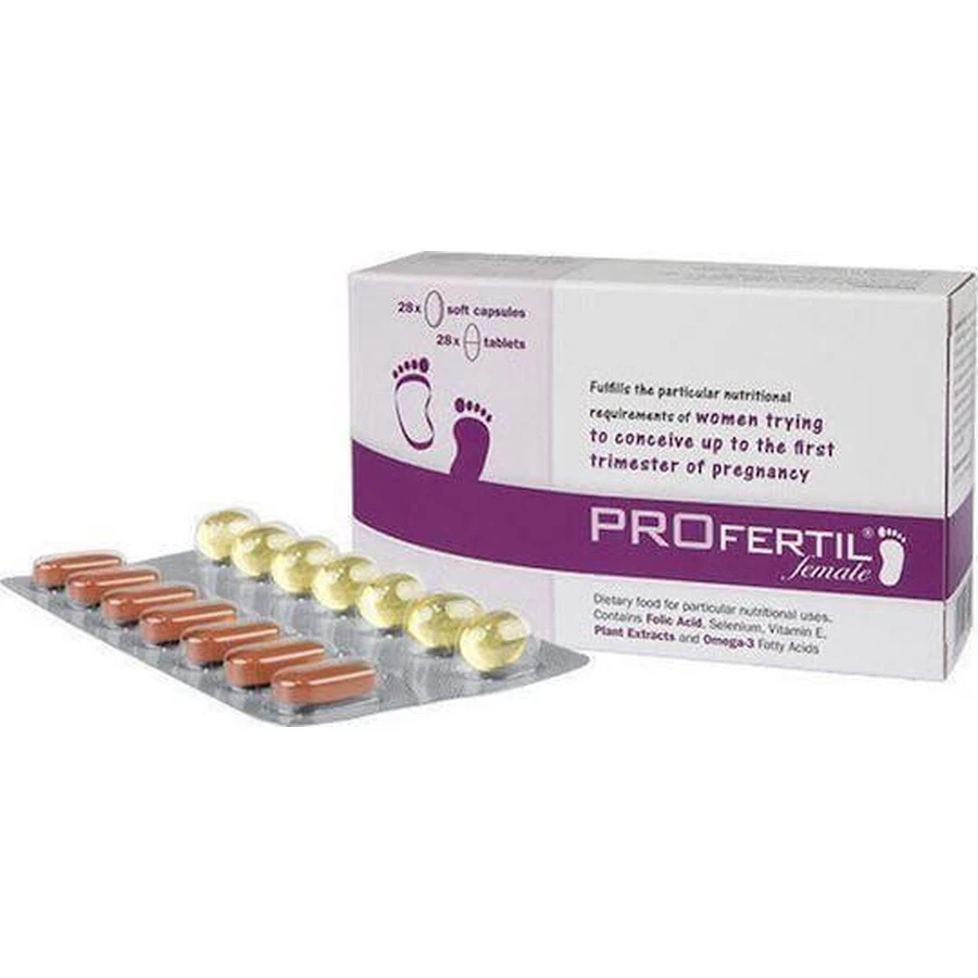 Спеціальна дієтична добавка ProFertil для жінок 28 табл. 28 капс. 28 капс.: ціни та характеристики