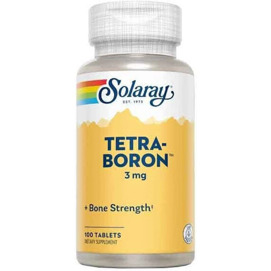 Solaray Tetra Boron 3mg Специальная диетическая добавка 100 нитей Лимон: цены и характеристики
