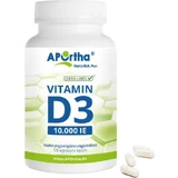 Aportha Vitamin D3 Вітамін для зміцнення імунної системи та здоров'я яєць 10000iu 120 капс.
