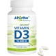 Aportha Vitamin D3 Вітамін для зміцнення імунної системи та здоров'я яєць 10000iu 120 капс.