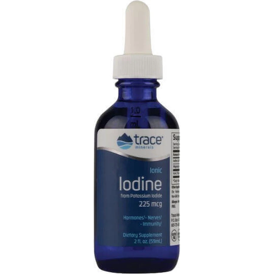 Trace Minerals Ионный йод 225 мг 59 мл: цены и характеристики