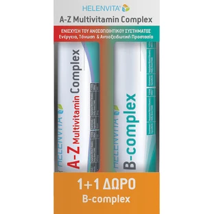 Helenvita A-Z Multivitamin Мультивитаминный комплекс для энергии, укрепления иммунной системы и антиоксидантного действия 40 табл. eff