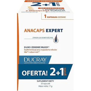 Ducray Anacaps Expert Спеціальна харчова добавка 3 x 10 капсул