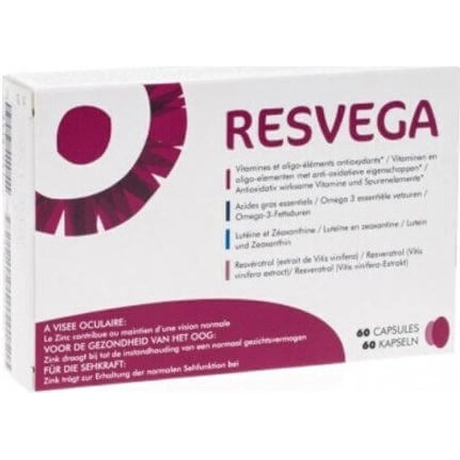 Спеціальна харчова добавка Thea Pharma Hellas Hellas Resvega 60 капс.: ціни та характеристики