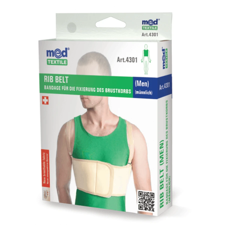 Бандаж MedTextile 4301 для фіксації грудної клітини чоловічий, XL/XXXL: ціни та характеристики