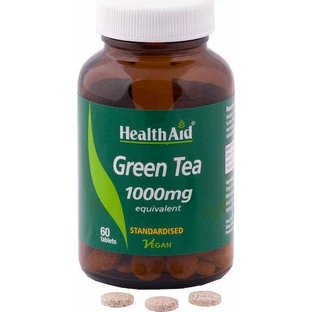 Зелений чай Health Aid 1000 мг 60 х 1 таблетка