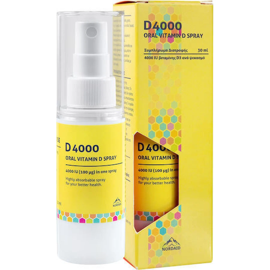 Nordaid D 4000 Вітамін для зміцнення імунної системи та здоров'я яєць 4000iu 30мл: ціни та характеристики