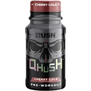 USN Qhush Black Pre-Workout 12 x 5ml Cherry Cola