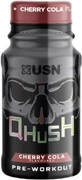 USN Qhush Black Pre-Workout 12 x 5ml Cherry Cola
