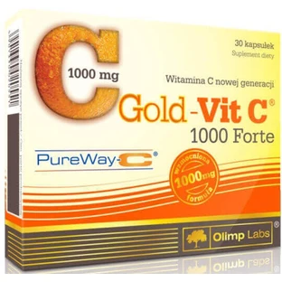 Olimp Sport Nutrition Vitamin C 1000 Forte Вітамін для підтримки імунітету, шкіри та антиоксидантної дії 1000 мг 30 капс.