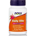 Now Foods Daily Vits Мультивитамины для энергии, иммунной поддержки и волос 30 растительных капсул: цены и характеристики