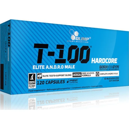Olimp Sport Nutrition Olimp T-100 Hardcore Хардкор Специальная пищевая добавка 120 капс: цены и характеристики