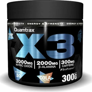 Quamtrax Nutrition X3 Предтреніровочний комплекс 300гр Кола