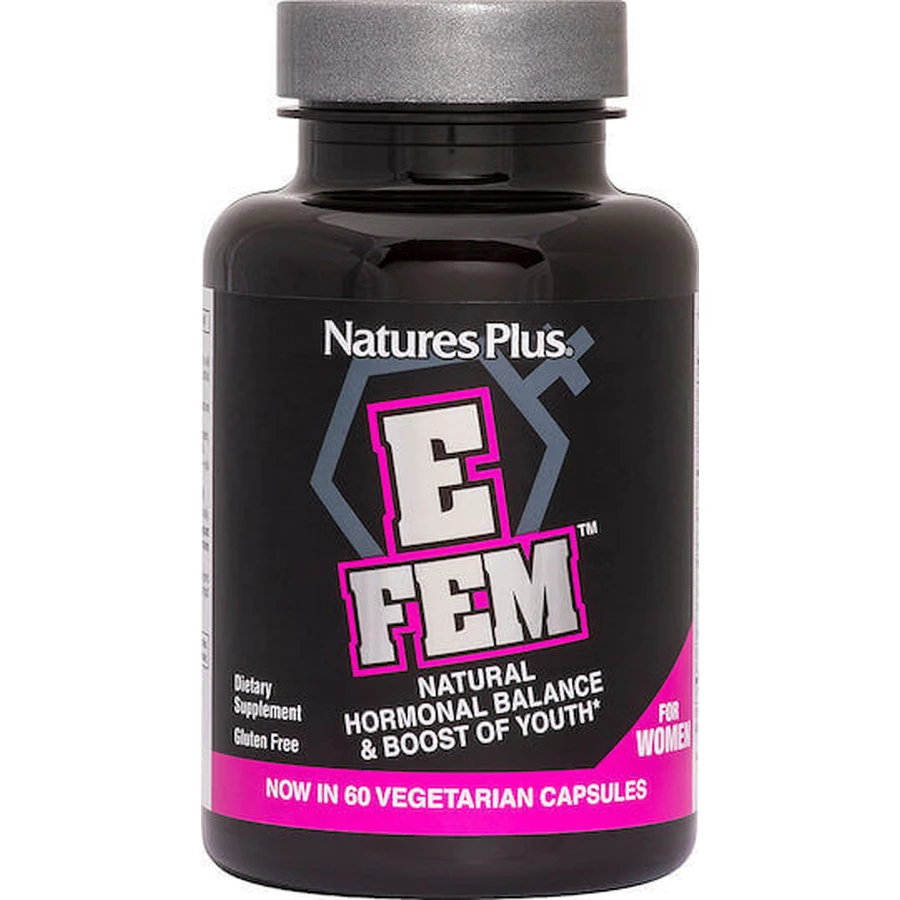 Nature's Plus E-Fem Специальная пищевая добавка 60 капс: цены и характеристики