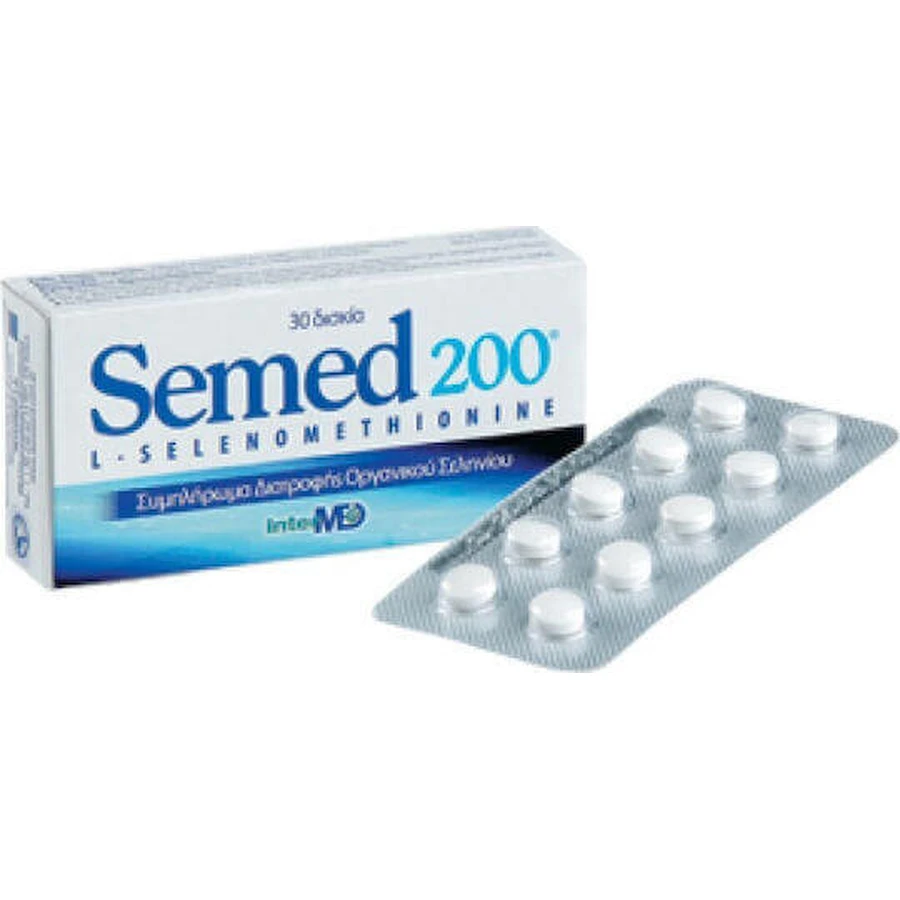 InterMed Semed 200 мг селену органічного 30 таблеток: ціни та характеристики