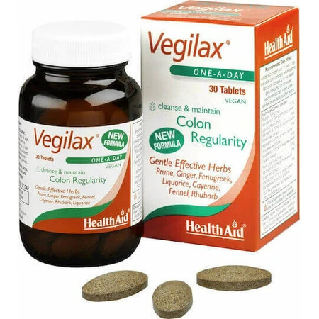 Health Aid Vegilax 30 таблеток: ціни та характеристики
