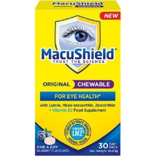 Спеціальна харчова добавка Macushield Original 30 жувальних таблеток