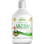 Шведський полівітамінний мультивітамінний комплекс Nutra Ultra+ для зміцнення енергії, імунітету та нервової системи Помаранчевий 500мл: ціни та характеристики
