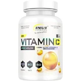 Genius Nutrition Витамин C для поддержки иммунитета, кожи и антиоксидантного действия 60 таблеток
