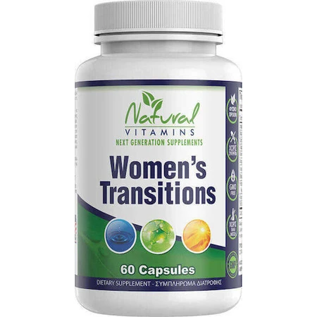 Natural Vitamins Women's Transitions Menopause Supplement 60 caps: цены и характеристики