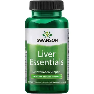 Спеціальна дієтична добавка Swanson Liver Essentials 90 рослинних капсул