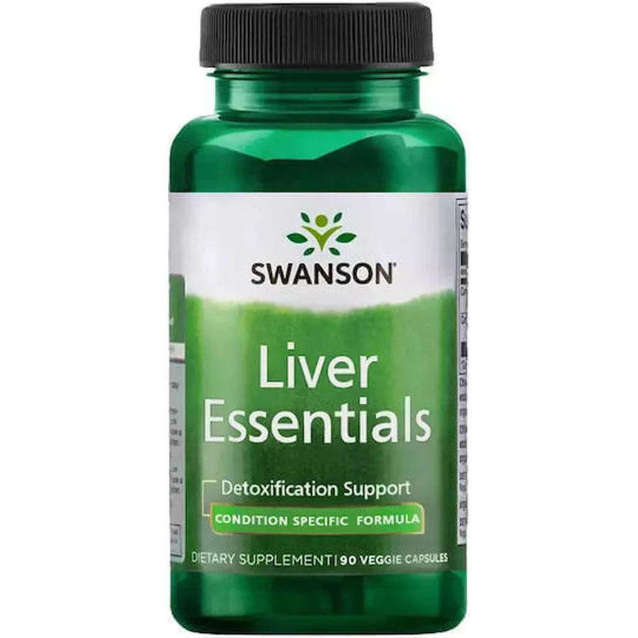Спеціальна дієтична добавка Swanson Liver Essentials 90 рослинних капсул: ціни та характеристики