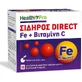 Health Pro Залізо пряме Fe + вітамін С 30 пакетиків
