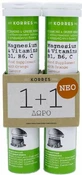 Korres Магний и витамины B1, B6, C 2 x 12 шипучих таблеток со вкусом апельсина