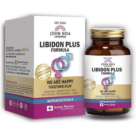 John Noa Liposomal Libidon Plus Formula Testosterone Boosting Supplement 30 растительных капсул: цены и характеристики