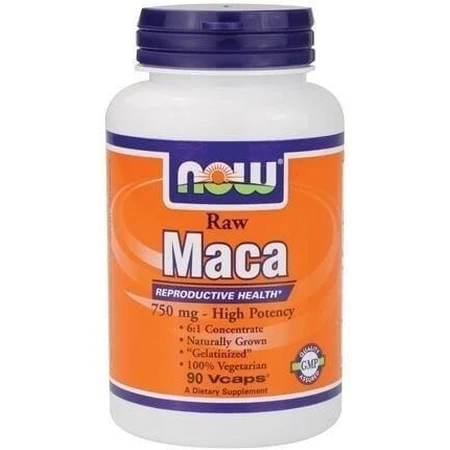 Now Foods Raw Maca 90 растительных капсул: цены и характеристики