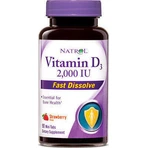 Natrol Витамин D3 Быстрорастворимый витамин для укрепления иммунитета и здоровья яиц 2000iu Клубника 90 таблеток: цены и характеристики