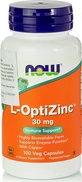 Now Foods L-OptiZinc 30 мг 100 капсул