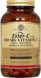 Solgar Ester-C Plus Витамин для поддержки иммунитета, кожи и антиоксидантного действия 500 мг 250 растительных капсул