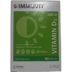 Leriva Pharma Immuvit Vitamin D3 Вітамін для зміцнення імунної системи та здоров'я яєць 2000iu 60 капс.: ціни та характеристики