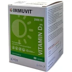 Leriva Pharma Immuvit Vitamin D3 Вітамін для зміцнення імунної системи та здоров'я яєць 2000iu 60 капс.: ціни та характеристики