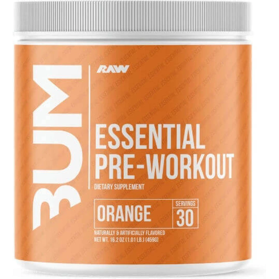 Raw Essential Pre Workout предтренировочная добавка 459гр Апельсин: цены и характеристики