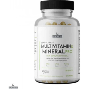 Supplement Needs Multivitamin & Mineral Pro Multivitamin for Energy & Immune Boost 30 caps
