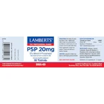 Lamberts P5P 20mg Харчова добавка Спеціальна Спеціальна 60 таб.: ціни та характеристики