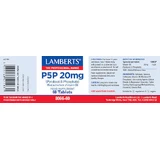 Lamberts P5P 20mg Харчова добавка Спеціальна Спеціальна 60 таб.