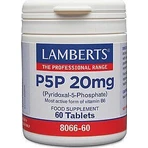 Lamberts P5P 20mg Харчова добавка Спеціальна Спеціальна 60 таб.: ціни та характеристики