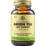 Solgar Стандартизированный экстракт листьев зеленого чая (Camellia Sinensis) 500 мг 60 растительных капсул: цены и характеристики