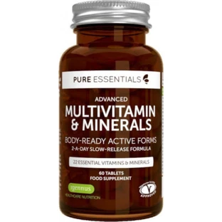 iGennus Advanced Multivitamin & Minerals Мультивитамины для энергии, волос и кожи 60 капс