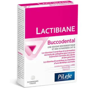 Спеціальна харчова добавка Pileje Lactibiane Buccodental 30 табл.